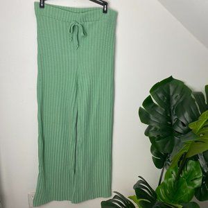 NWT NastyGal Green Loungewear Set size L